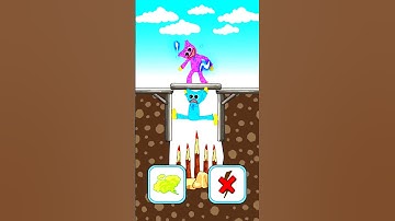 Huggy Story Level 6 🎮 #Shorts #Short #ShortsVideo #ShortVideo #HuggyWuggy #Gaming #Gameplay #Games