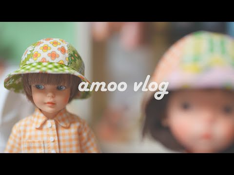 [vlog] 71. 5월의 인형옷, 인형모자 만들기/May's Little Makes: Doll Clothes and Hats