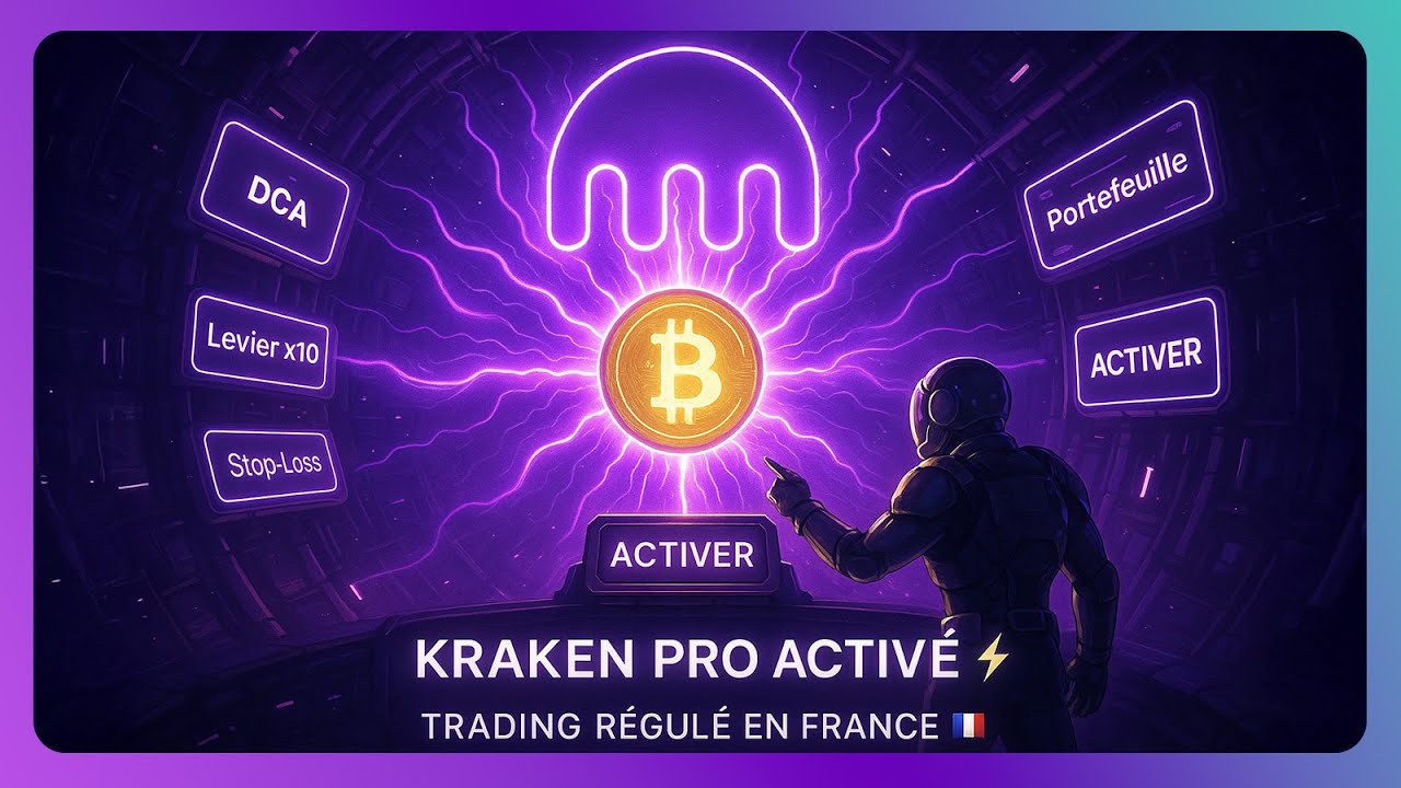 🔍 TUTO Kraken Pro : DCA, LEVIER… tout expliqué ! (régulé en France)