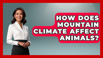 How Does Mountain Climate Affect Animals? - Weather Watchdog