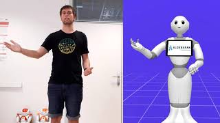 Capturing and mimicking human gesticulation using OpenPose as MoCap system