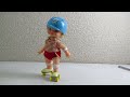 TAKARA/タカラ スッテンコロリン! スケートすいすい ローラーちゃん 人形