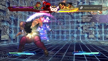 SFxT 2013 - Xiaoyu/Cammy Cross Assault Combo Into Pandora (664 damage)