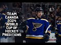 2024 World Cup of Hockey Team Canada Predictions