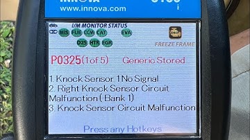 09 Honda  CRV P0325 knock sensor replacement (the easy way)