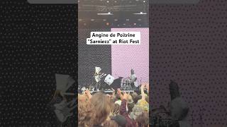 Angine de Poitrine had the crowd going wild at Riot Fest