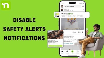 How To Disable Safety Alerts Notifications On Nextdoor App | Step By Step