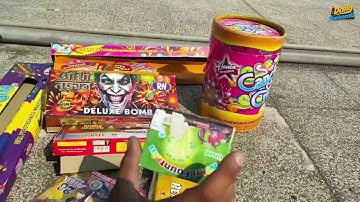 Diwali Crackers Testing 2024 | Different Types Diwali Crackers | Anar,Skyshot | Experiment Video