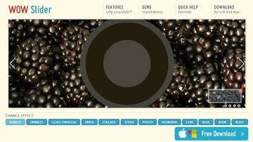 CSS Image Slider - tons of beautiful effects!