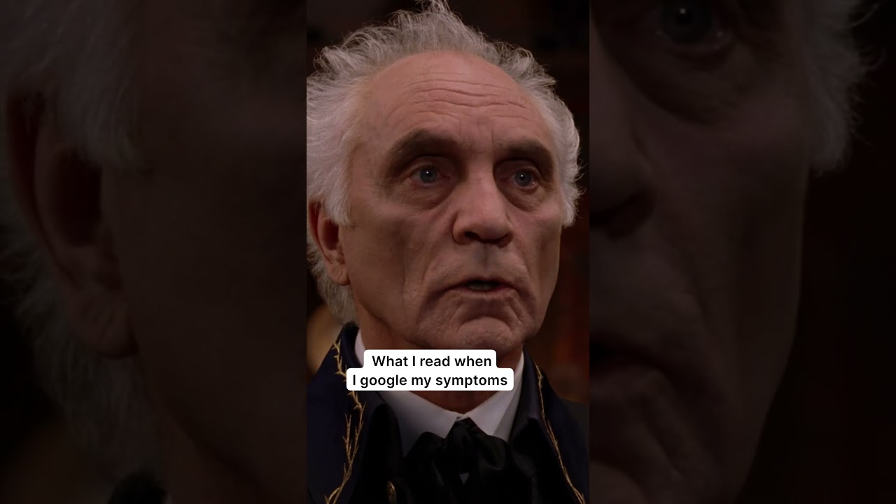 what i read when i google my symptoms 
