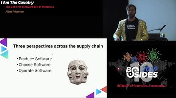 IATC - The Case for Software Bill of Materials - Allan Friedman