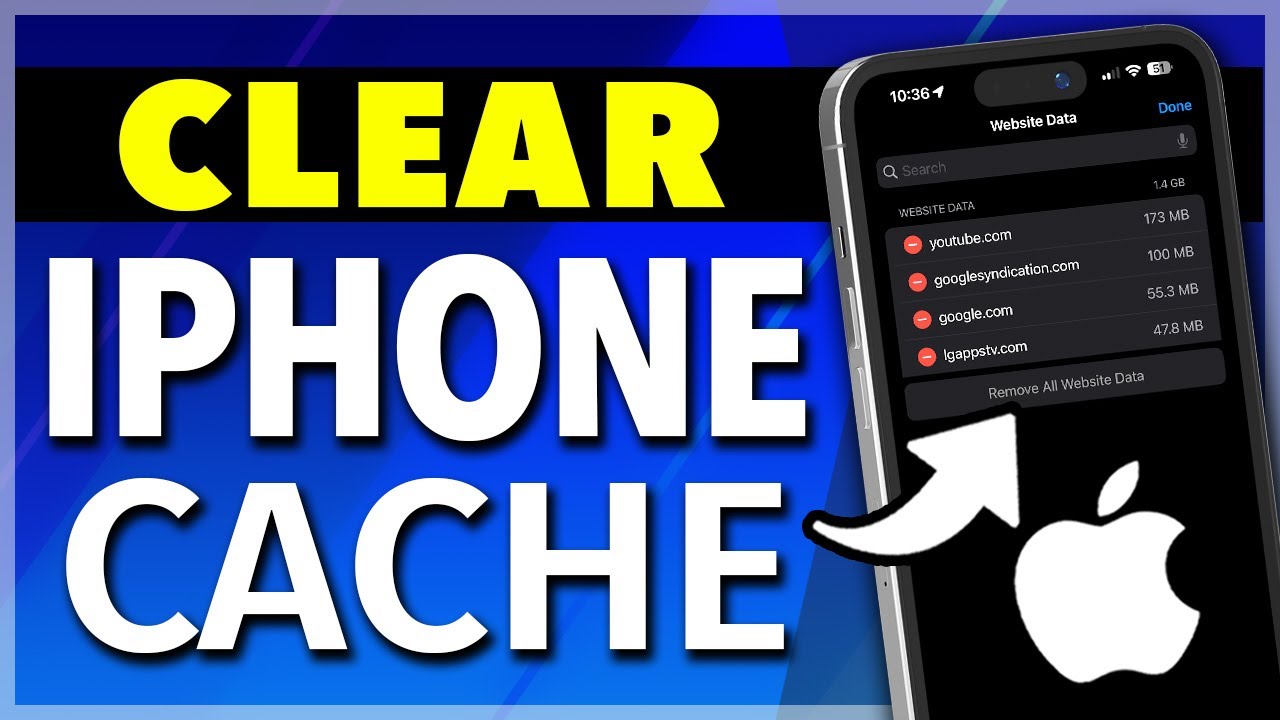 How To Clear The Safari Cache on Your iPhone - YouTube