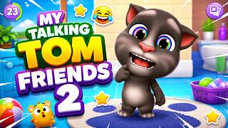 My Talking Tom Friends 2 Gameplay 😍 Cute Dancing Tom | Funny Moments & New Update (Android/iOS) screenshot 4