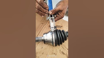 CV Boot Clamp Installer #shorts #carmechanic