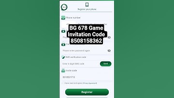 bg678 invite code 8508158362 || bg 678 invitation code || bg 678 game invite code #bg678 #shorts