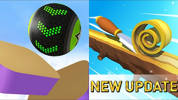 Going Balls Vs Spiral Roll #2 Android iOS Mobile Gameplay Walkthrough