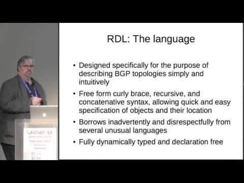 UKNOF28 - Introduction to RDL