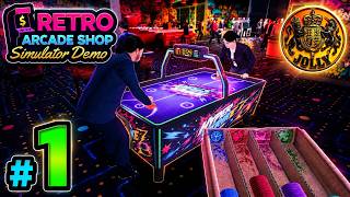 Retro Arcade Shop Simulator  |  Demo  |  Episode 1