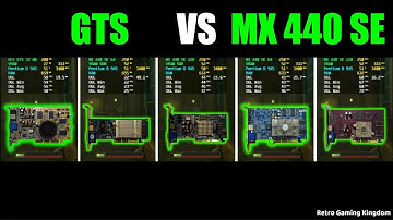 GeForce2 GTS vs GeForce4 MX 440 SE Test In 10 Games (Capture Card)