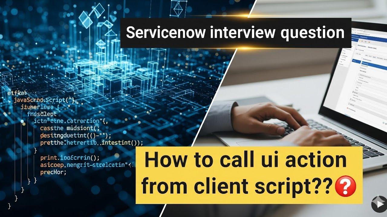 Servicenow Interview Questions || How to call UI action from client ...