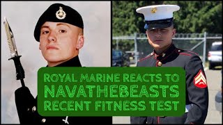 Royal Marine reacts to NAVATHEBEAST!