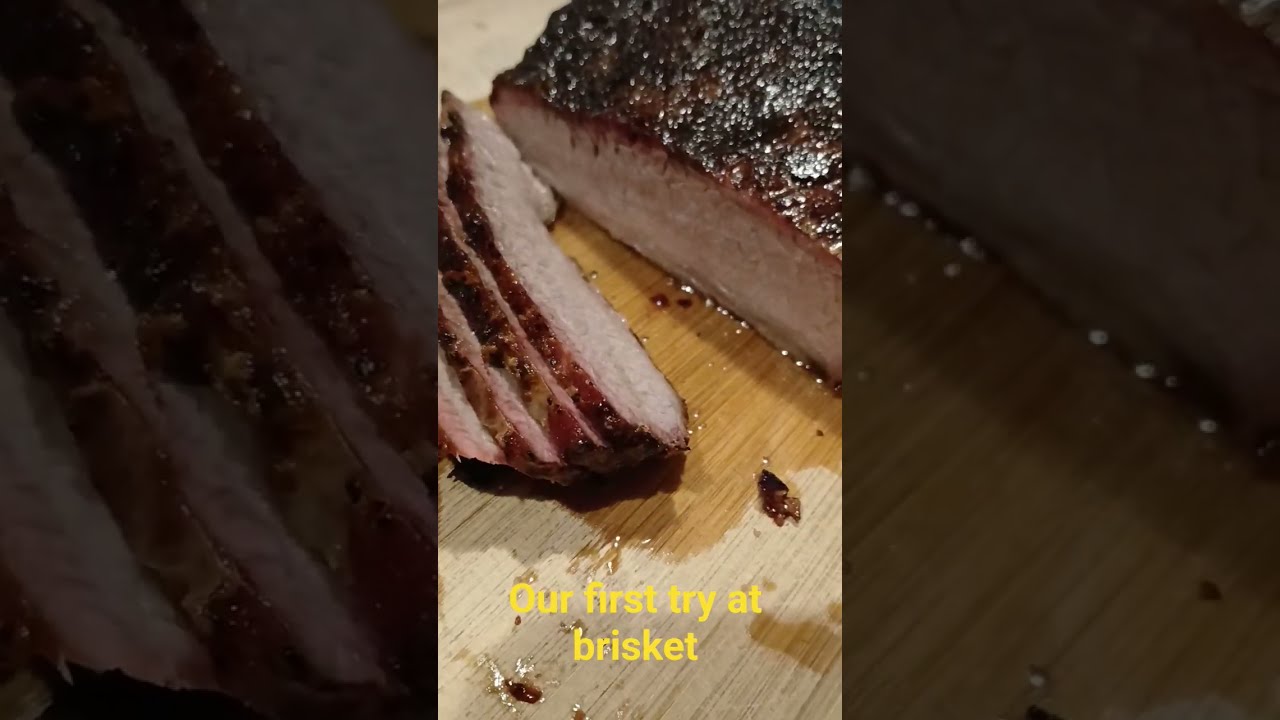 Our First Try At Brisket