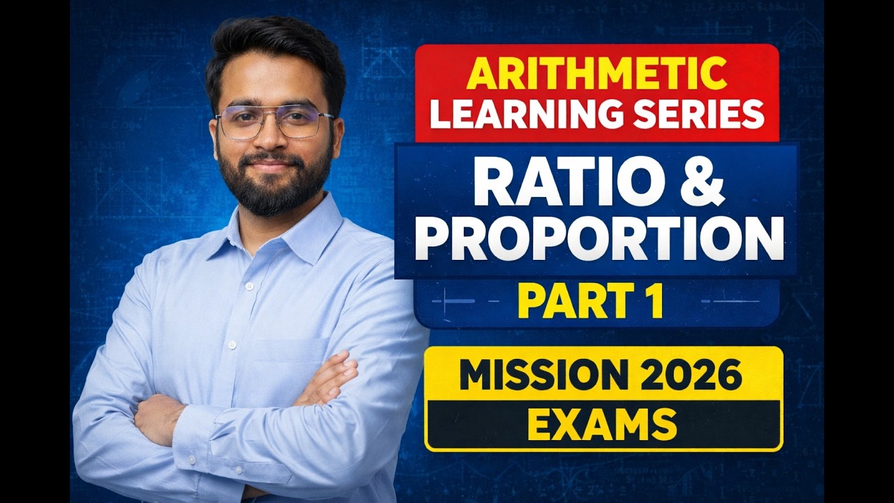 RATIO & PROPORTION - PART 1 | Basics of RATIO AND PROPORTION | by Rahul Sir
