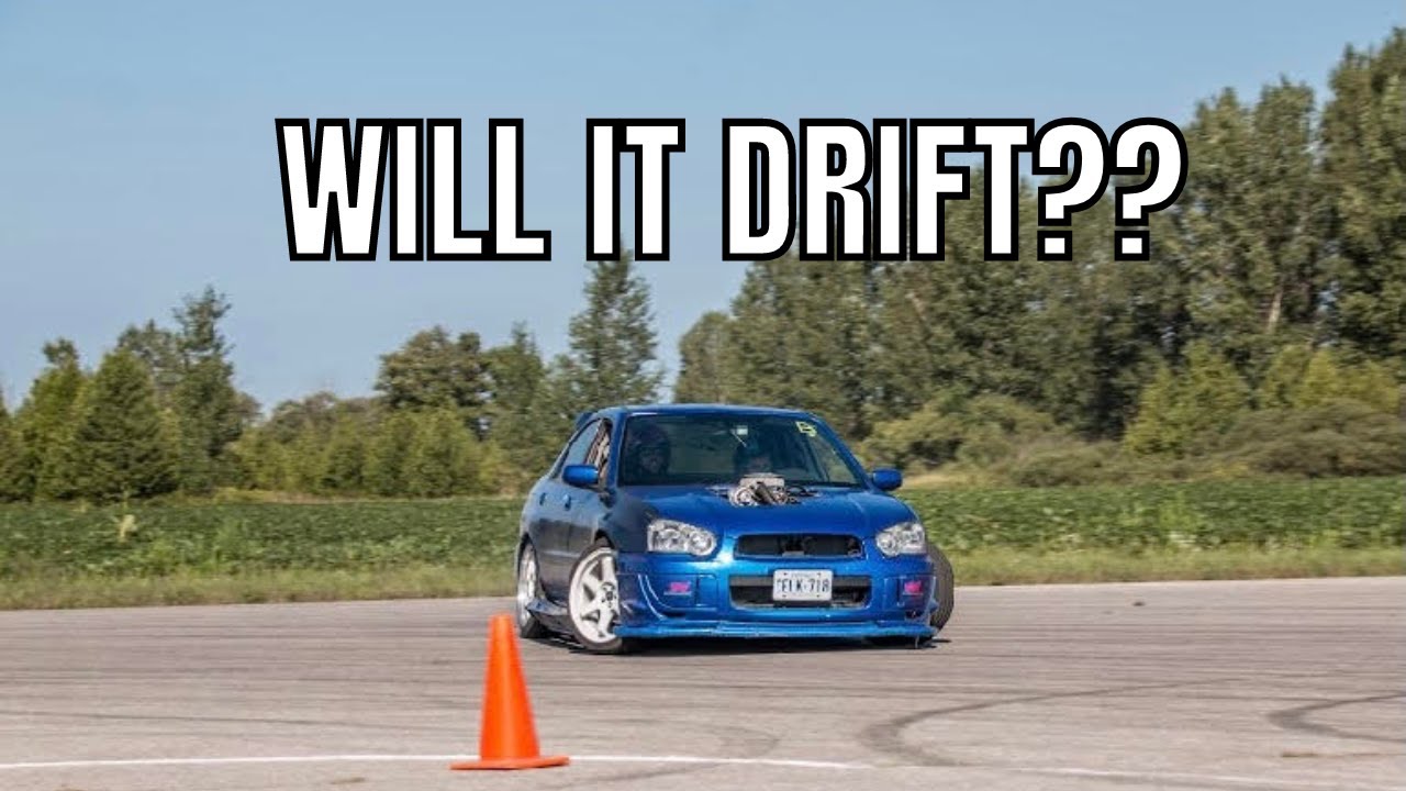 V6 SWAPPED SUBARU GOES DRIFTING!!