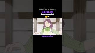Kagami becomes an adult 😏✨ || Mononogatari - Smooth Anime Moments #midorinote17 #shorts