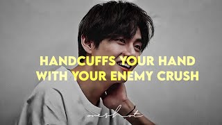 [KTH ONESHOT] Handcuffs your hand with your enemy crush