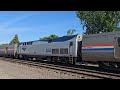 Amtrak train #49 towing train #29!! Yes, Again!! Lake Shore Limited assisting the Capitol Limited