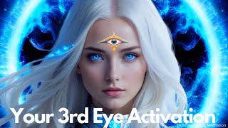 Open Your Third Eye in 3 Minutes (Warning: Very Strong!) Instant Effects, Remove ALL Negative Energy