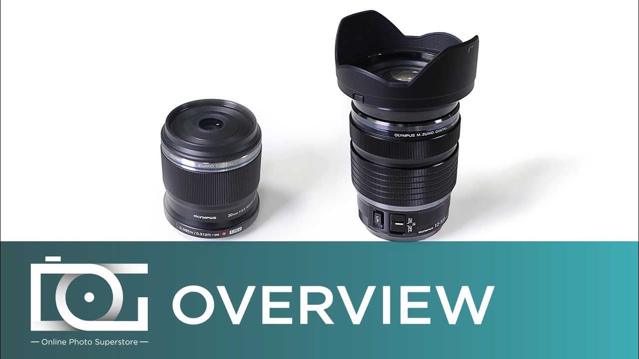 Olympus M.Zuiko ED 12-100mm F4 IS Pro and 30mm F3.5 Macro - Video