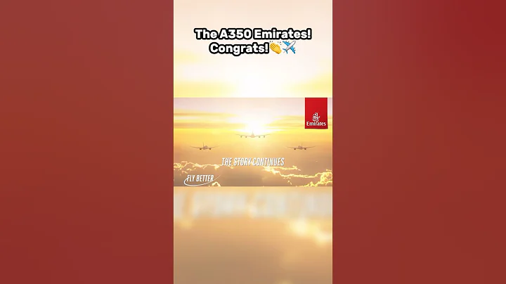 Emirates A350👏👏🔥 #aviation #avgeek #emirates #a350