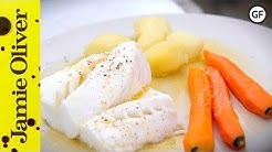 Fresh Poached Cod with Buttered Veg | Bart’s Fish Tales 