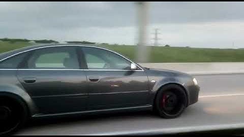 C5 RS6 Stage 2 highway pull