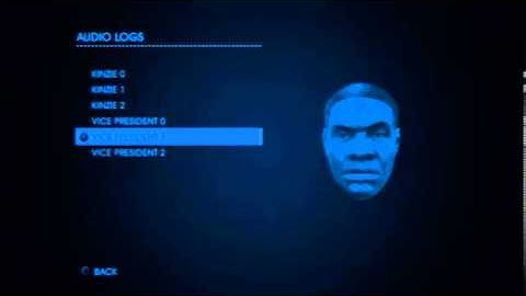 Saints Row IV - Keith David/Vice President Audio Logs