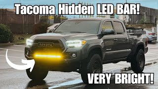 Installing a Hidden LED Light Bar on a Tacoma!