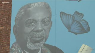 New Mural Dedicated To Arthur O. Eve