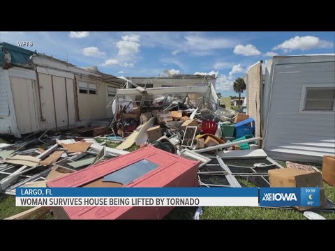 76-year-old Florida woman speaks out after surviving tornado