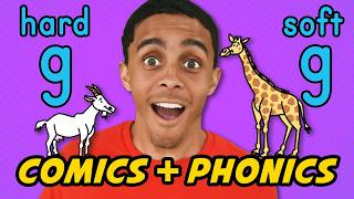 Hard G & Soft G + More! | Phonics Comics | Fat Cat screenshot 4