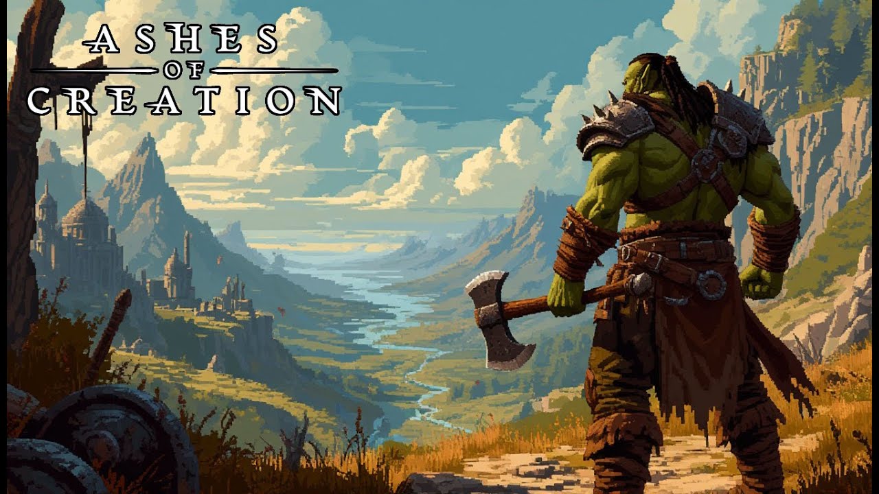 Путь Орка Файтера. В поисках фарма. Ashes of Creation.