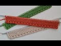 Rglerde farkl balama teknii tekstil tipi lastik knitting crochet