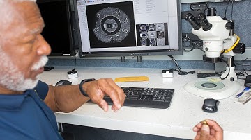 ATF forensics examiner shows off firearm investigative tool