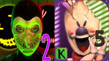 Smiling-X Corp 2 vs Ice Scream 5 | Gameplay Horror ( Android/IOS )