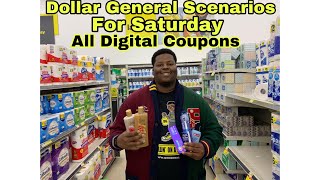 Dollar General Scenarios For Saturday 11/2 - All Digital Coupons - Pull Up!!!!