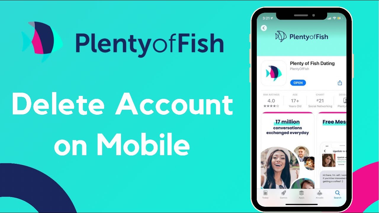 Delete Plenty of Fish Account | Plenty of Fish Mobile