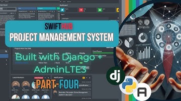 Build a Powerful Project Management System with Django + AdminLTE3 | Part 4 (Beginner-Friendly)