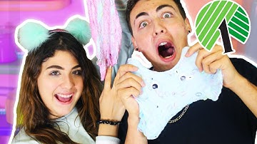 DOLLAR TREE SLIME CHALLENGE PART 2 | crunchy, kinetic, fluffy | Slimeatory #89