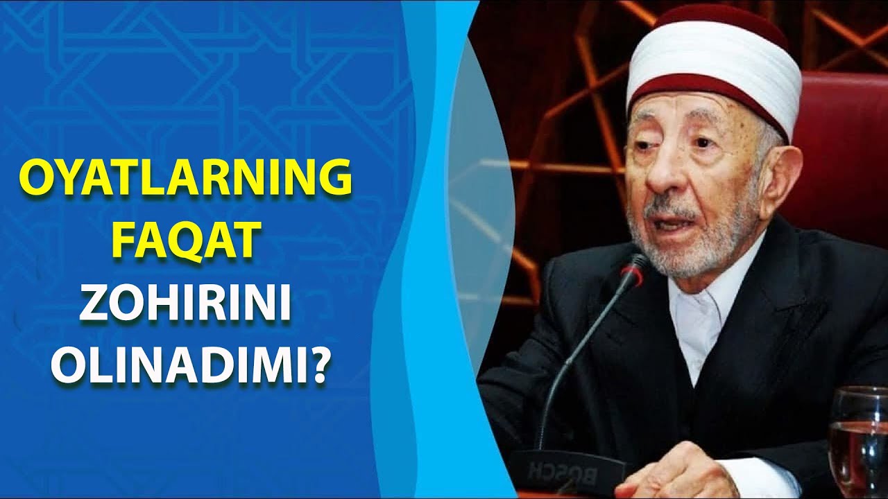 «Alloh taolo osmonda yoki makonda» degan o‘yga olib boradigan oyatlar...